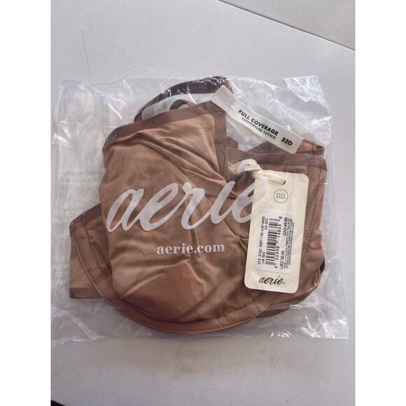 NWT Aerie Smoothez bra 23D cappuccino color - Picture 1 of 2